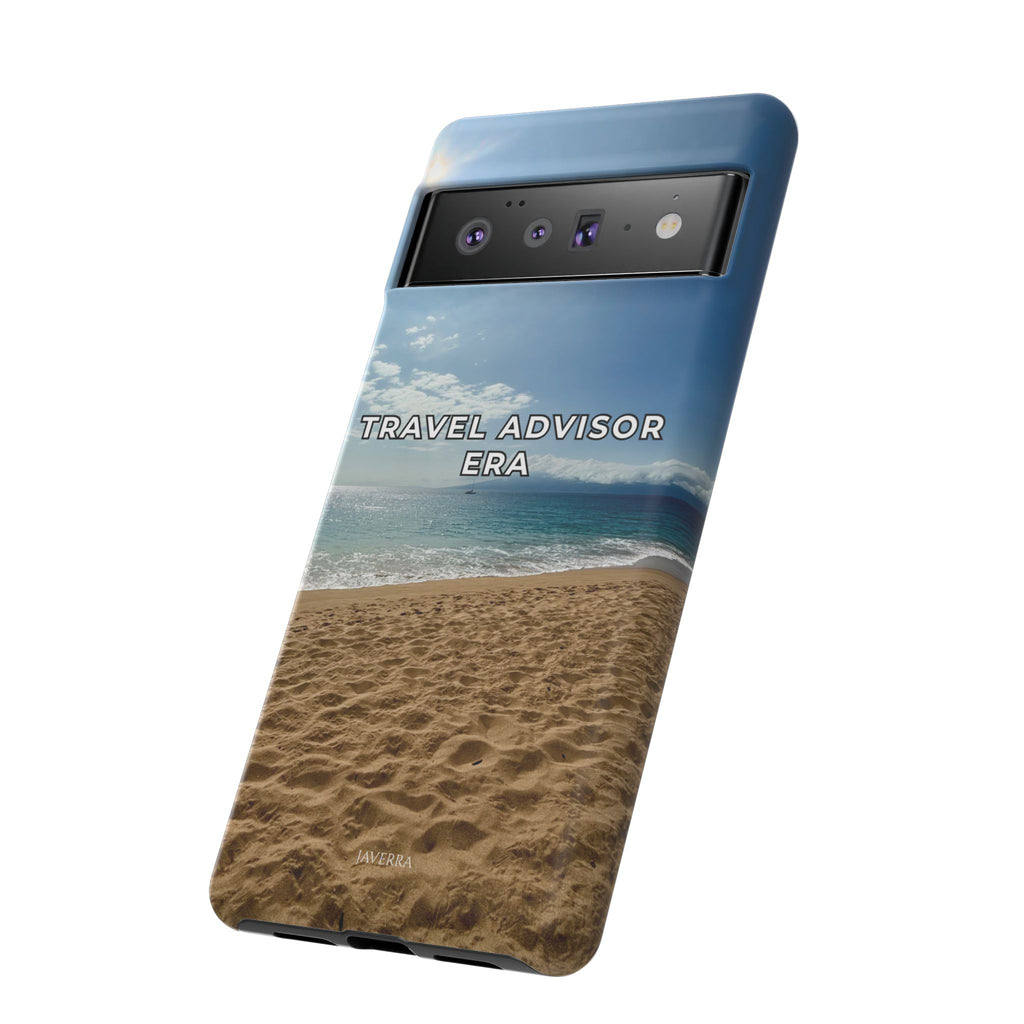 Travel Advisor Ocean Front Tough Phone Case | Travel Agent Gift | Vacation Planner Phone Case | Travel Industry Accessory