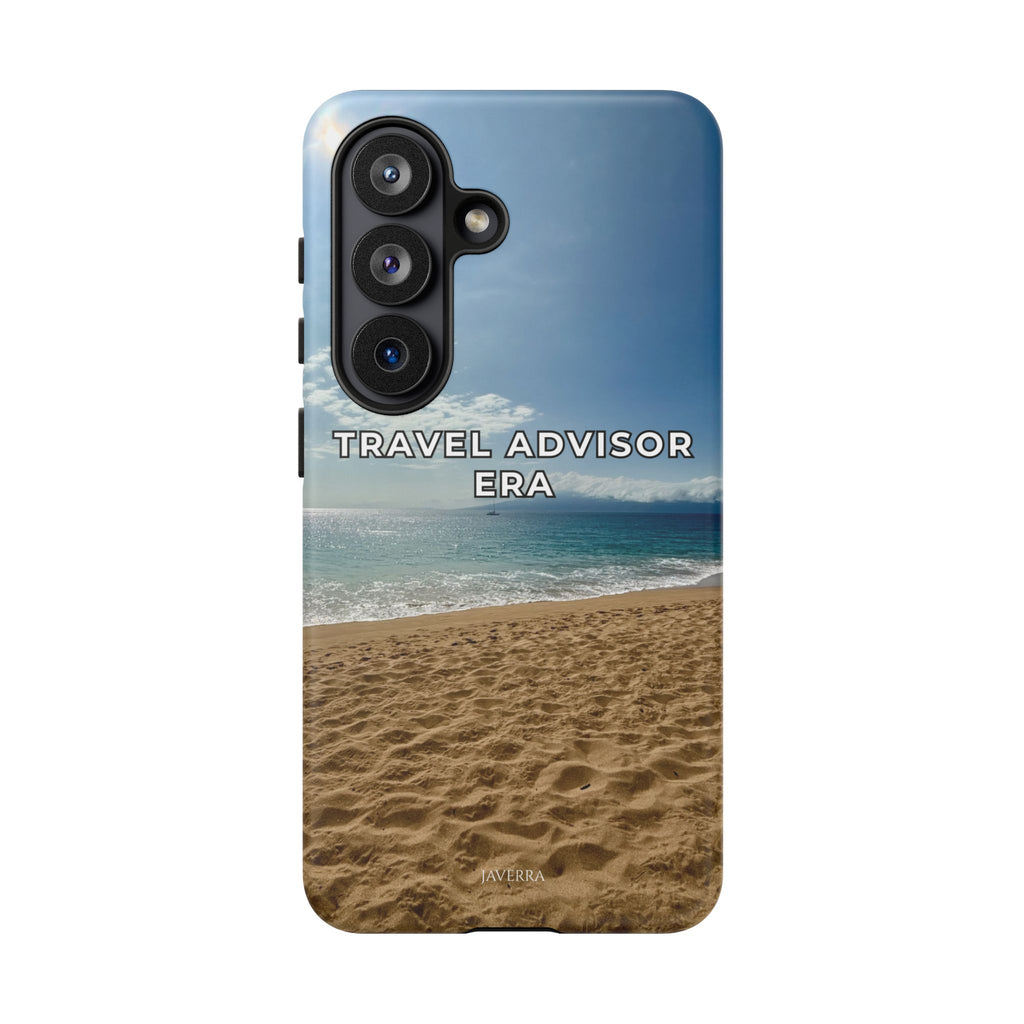 Travel Advisor Ocean Front Tough Phone Case | Travel Agent Gift | Vacation Planner Phone Case | Travel Industry Accessory