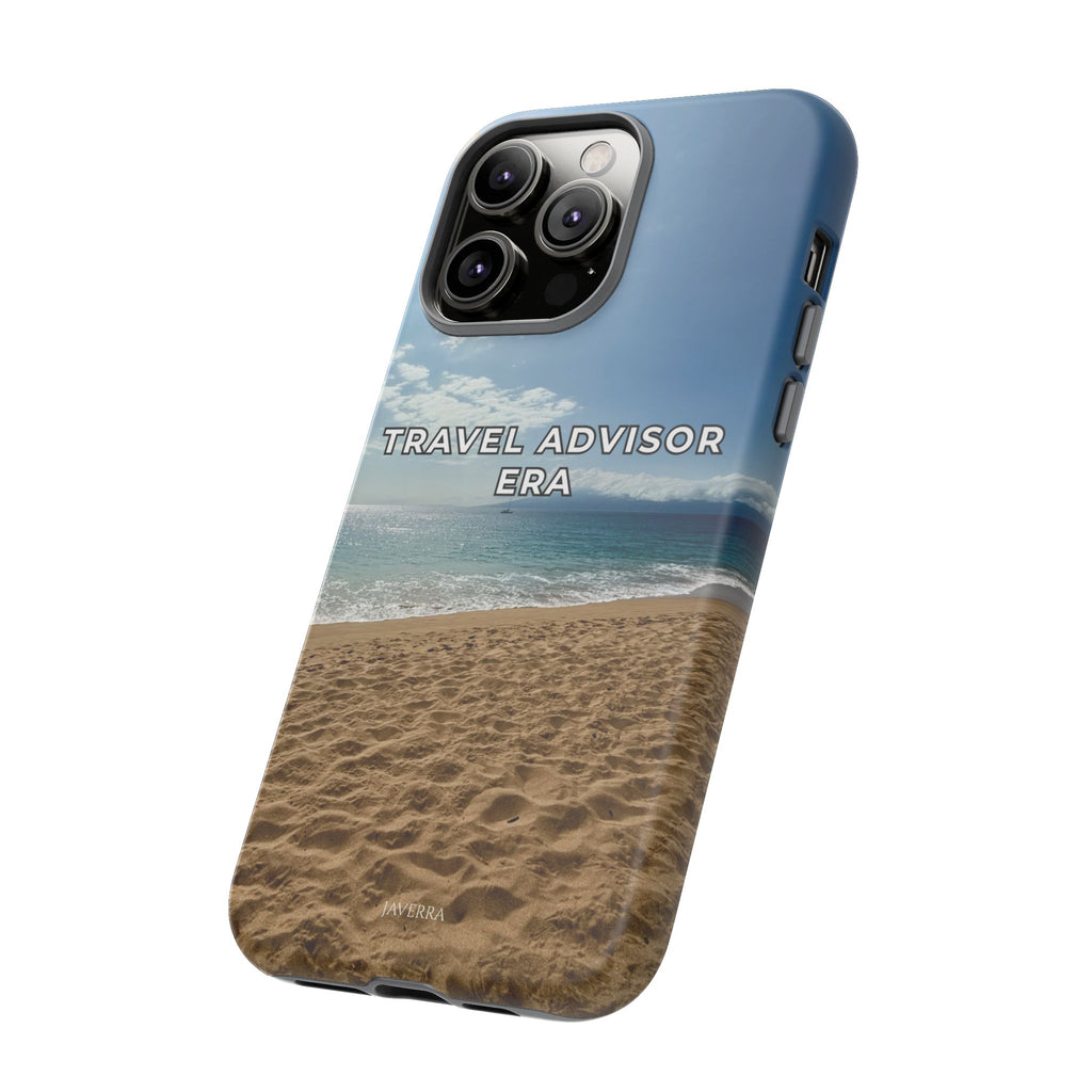Travel Advisor Ocean Front Tough Phone Case | Travel Agent Gift | Vacation Planner Phone Case | Travel Industry Accessory