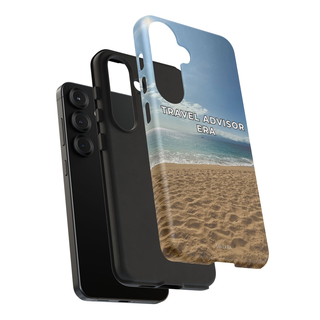 Travel Advisor Ocean Front Tough Phone Case | Travel Agent Gift | Vacation Planner Phone Case | Travel Industry Accessory