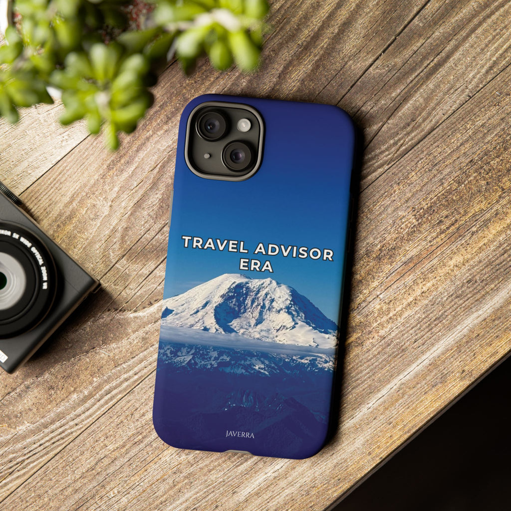 Travel Advisor Mountains Tough Phone Case | Travel Agent Gift | Vacation Planner Phone Case | Travel Industry Accessory