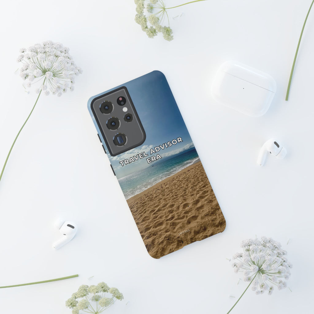 Travel Advisor Ocean Front Tough Phone Case | Travel Agent Gift | Vacation Planner Phone Case | Travel Industry Accessory