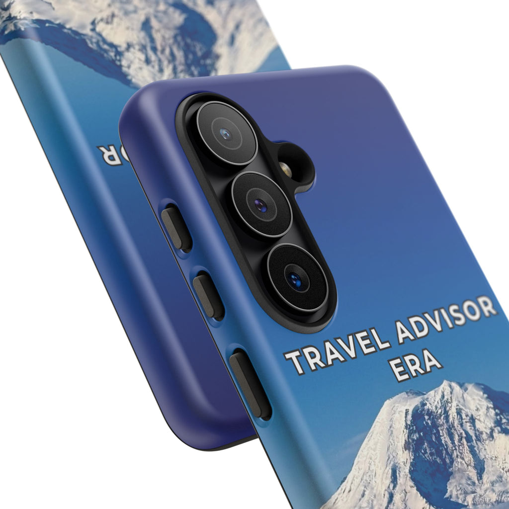 Travel Advisor Mountains Tough Phone Case | Travel Agent Gift | Vacation Planner Phone Case | Travel Industry Accessory