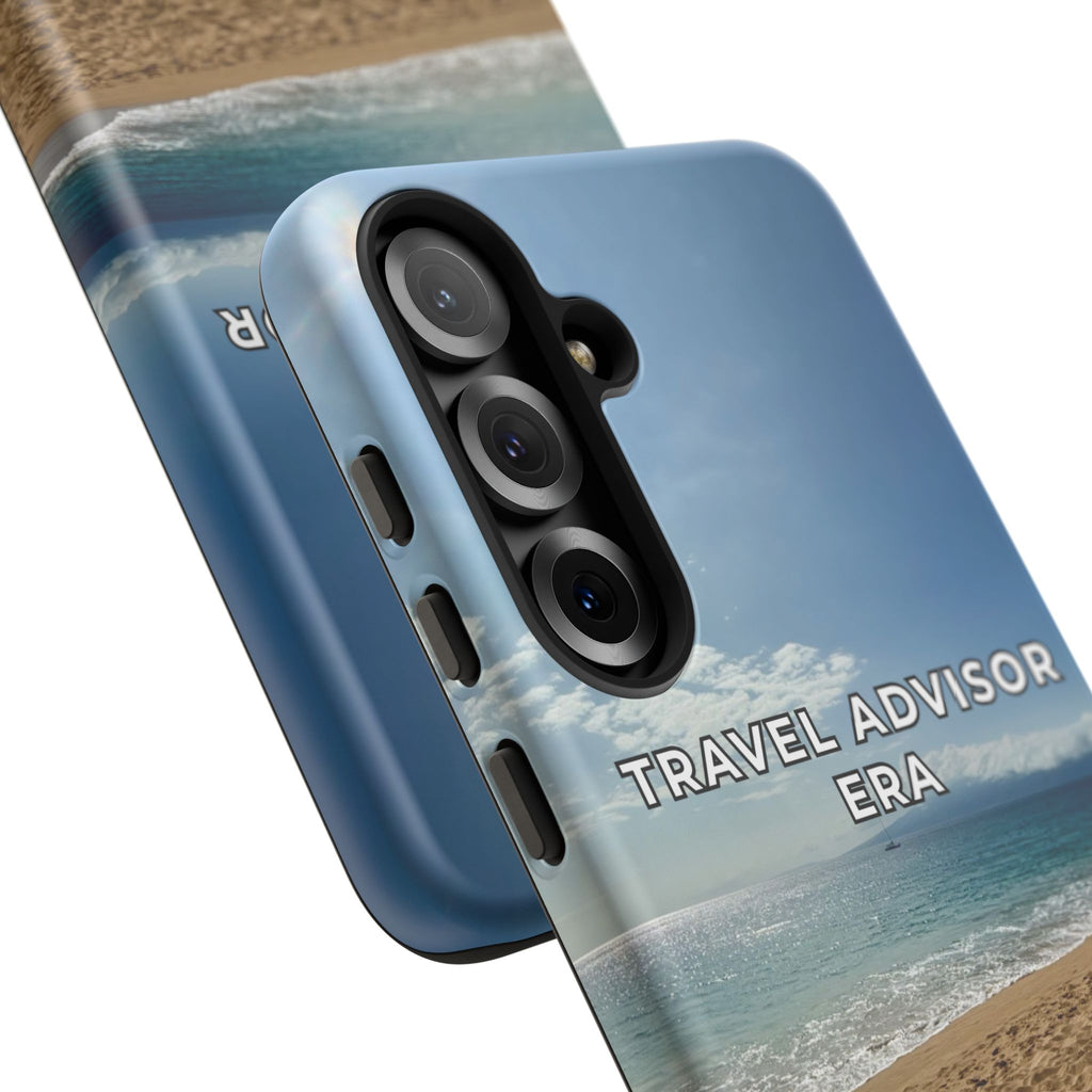 Travel Advisor Ocean Front Tough Phone Case | Travel Agent Gift | Vacation Planner Phone Case | Travel Industry Accessory