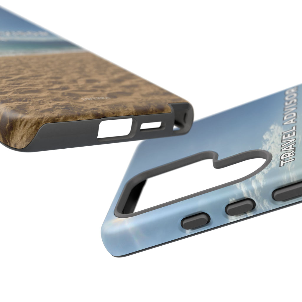 Travel Advisor Ocean Front Tough Phone Case | Travel Agent Gift | Vacation Planner Phone Case | Travel Industry Accessory