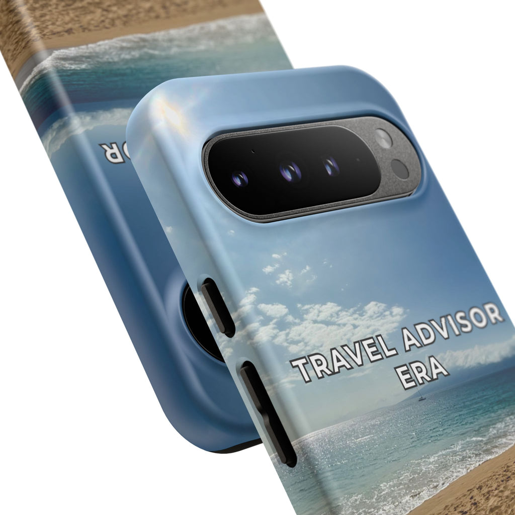 Travel Advisor Ocean Front Tough Phone Case | Travel Agent Gift | Vacation Planner Phone Case | Travel Industry Accessory