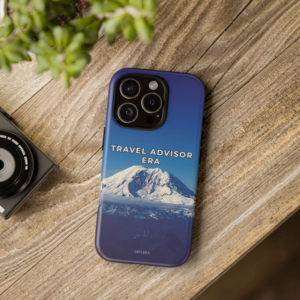 Travel Advisor Mountains Tough Phone Case | Travel Agent Gift | Vacation Planner Phone Case | Travel Industry Accessory