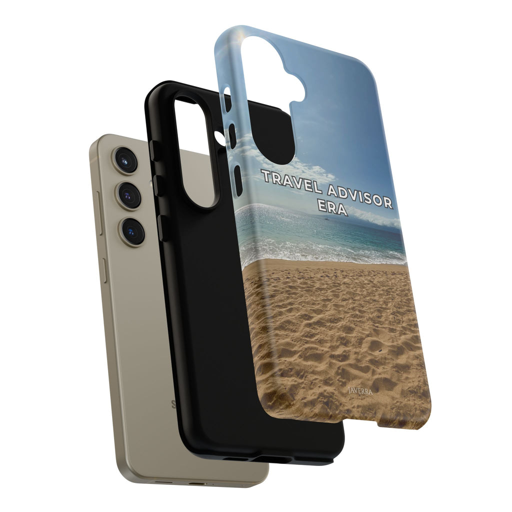 Travel Advisor Ocean Front Tough Phone Case | Travel Agent Gift | Vacation Planner Phone Case | Travel Industry Accessory