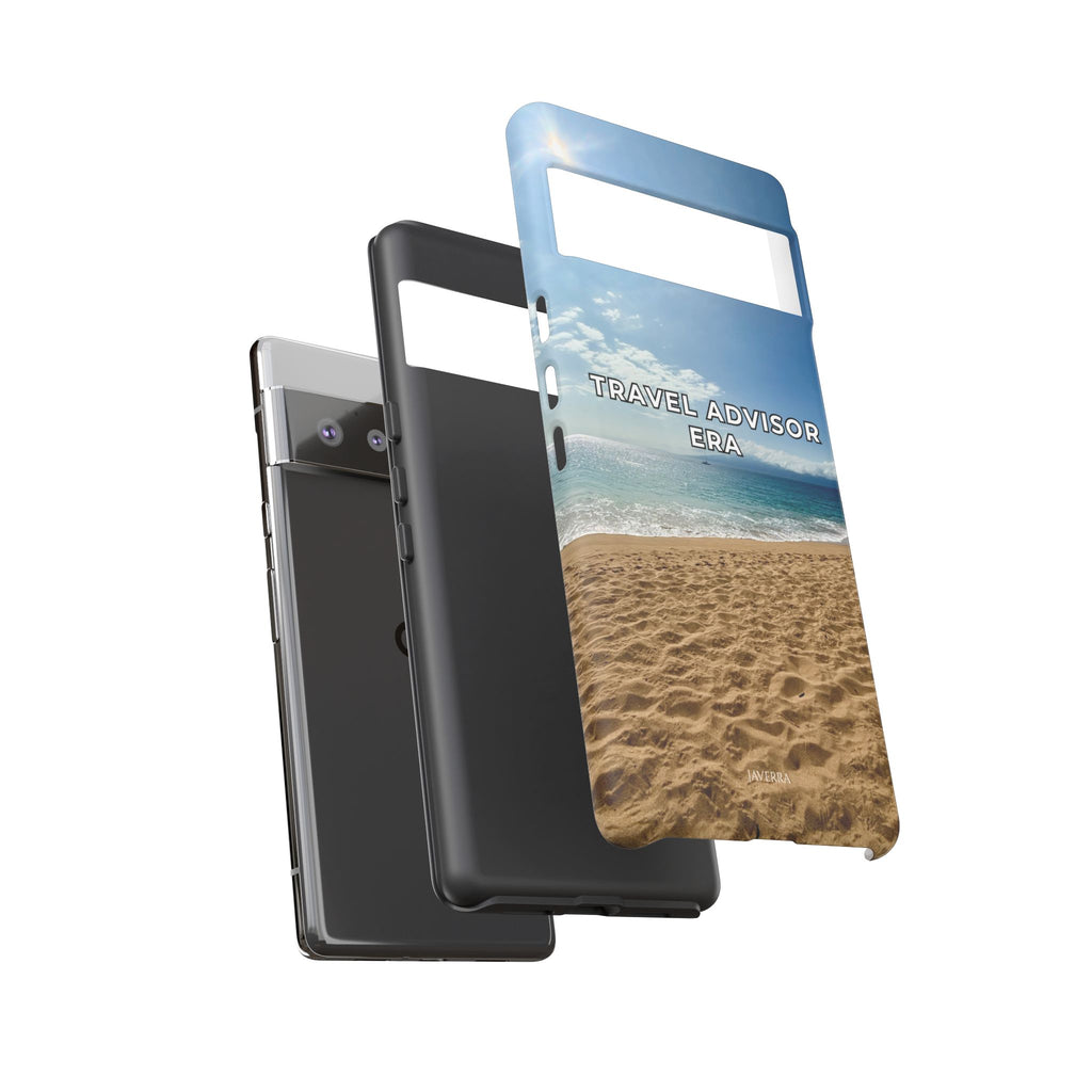 Travel Advisor Ocean Front Tough Phone Case | Travel Agent Gift | Vacation Planner Phone Case | Travel Industry Accessory