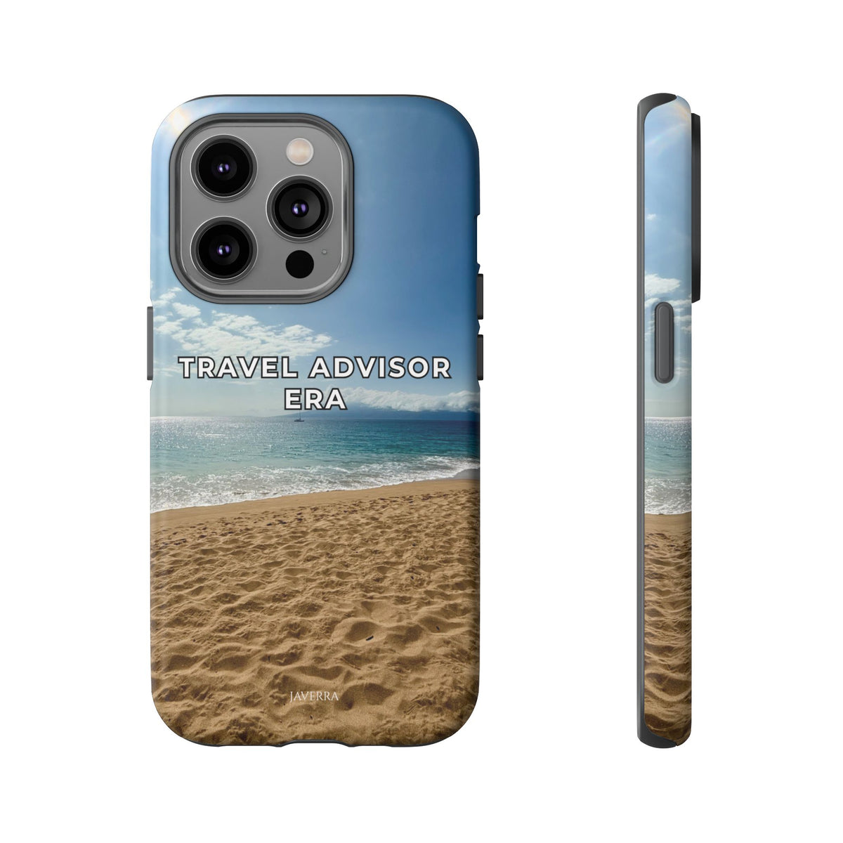 Travel Advisor Ocean Front Tough Phone Case | Travel Agent Gift | Vacation Planner Phone Case | Travel Industry Accessory