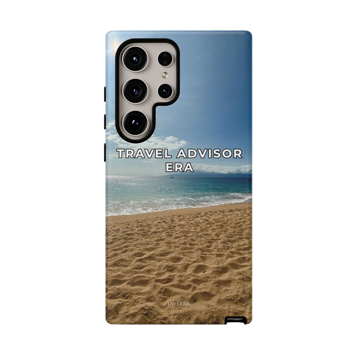 Travel Advisor Ocean Front Tough Phone Case | Travel Agent Gift | Vacation Planner Phone Case | Travel Industry Accessory