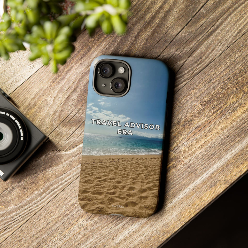 Travel Advisor Ocean Front Tough Phone Case | Travel Agent Gift | Vacation Planner Phone Case | Travel Industry Accessory