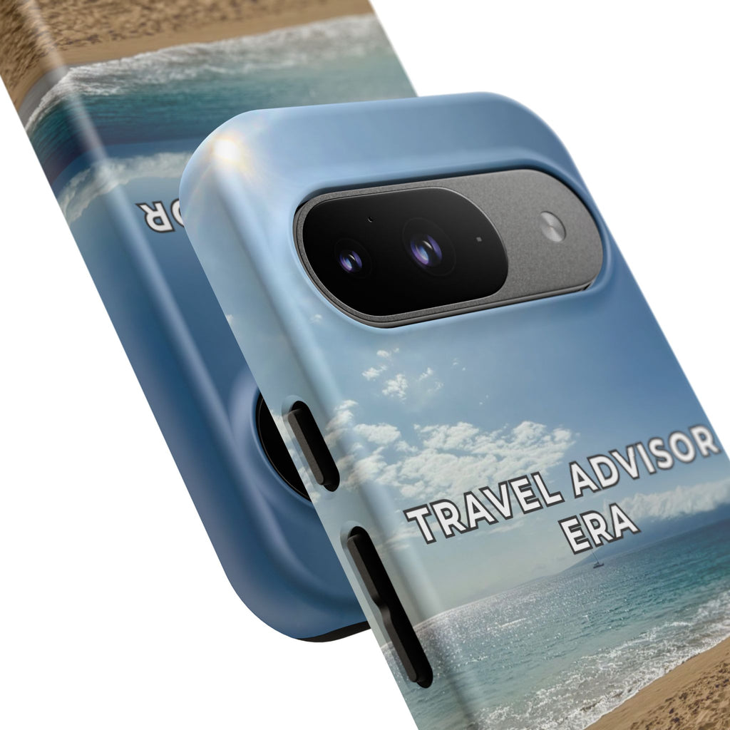 Travel Advisor Ocean Front Tough Phone Case | Travel Agent Gift | Vacation Planner Phone Case | Travel Industry Accessory