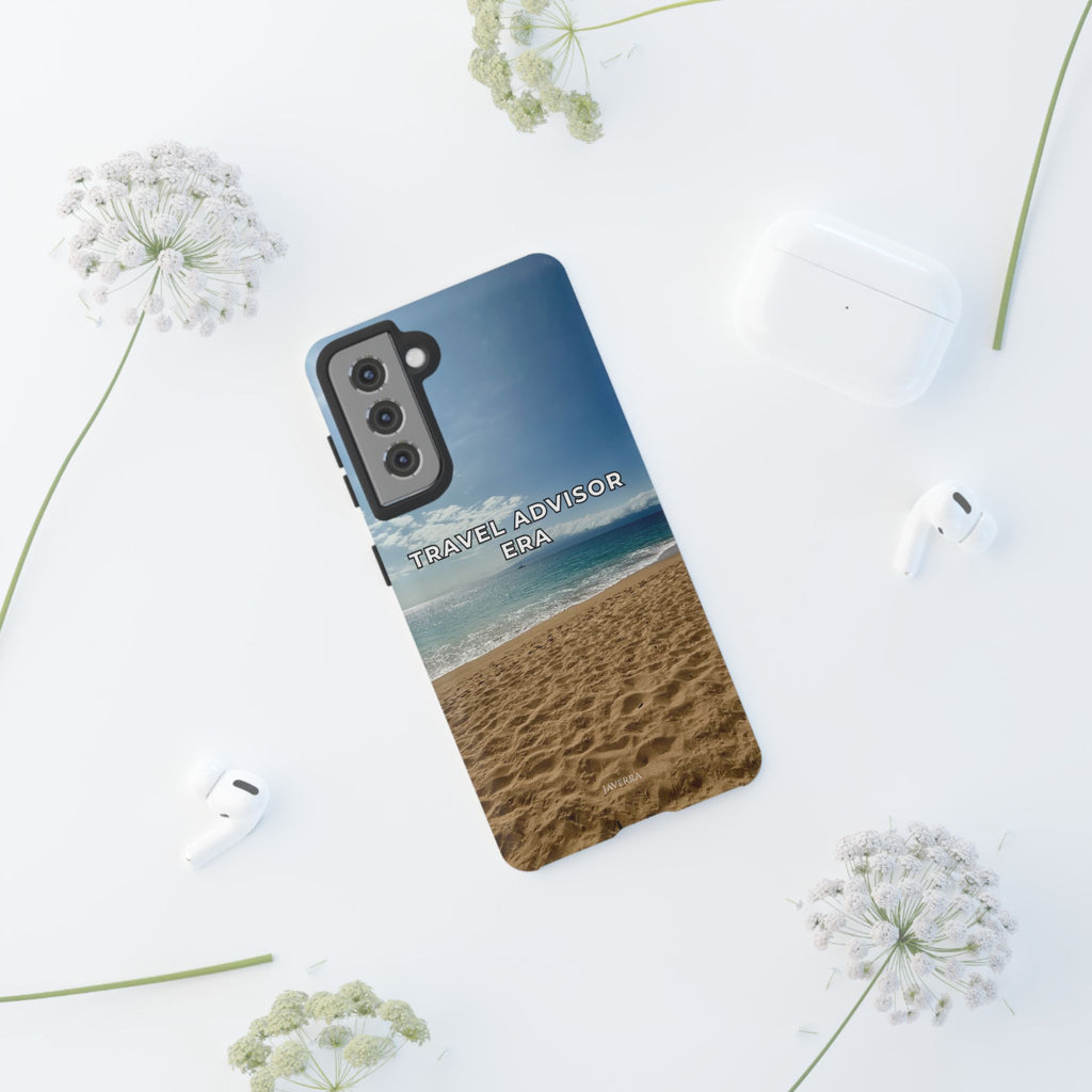 Travel Advisor Ocean Front Tough Phone Case | Travel Agent Gift | Vacation Planner Phone Case | Travel Industry Accessory