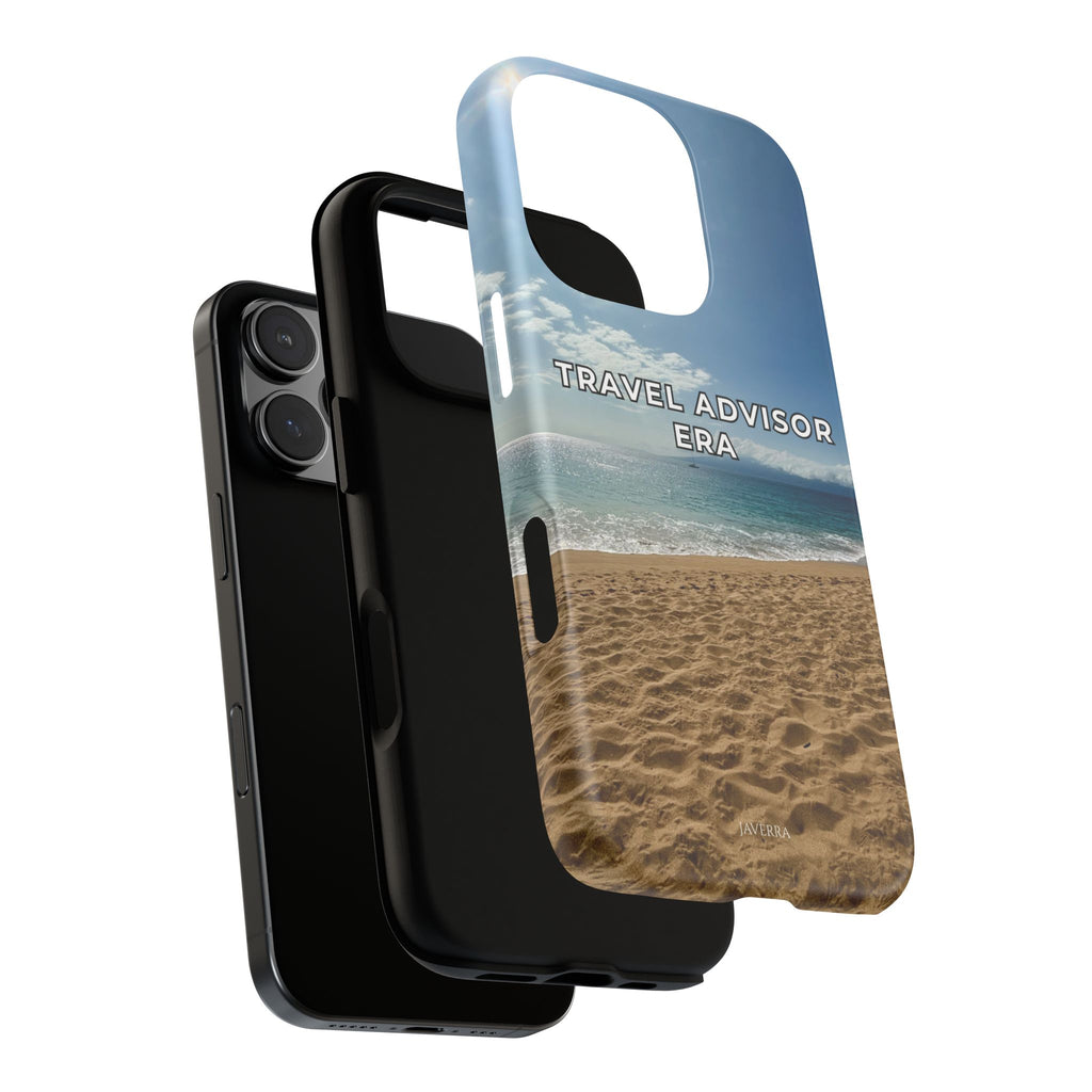 Travel Advisor Ocean Front Tough Phone Case | Travel Agent Gift | Vacation Planner Phone Case | Travel Industry Accessory