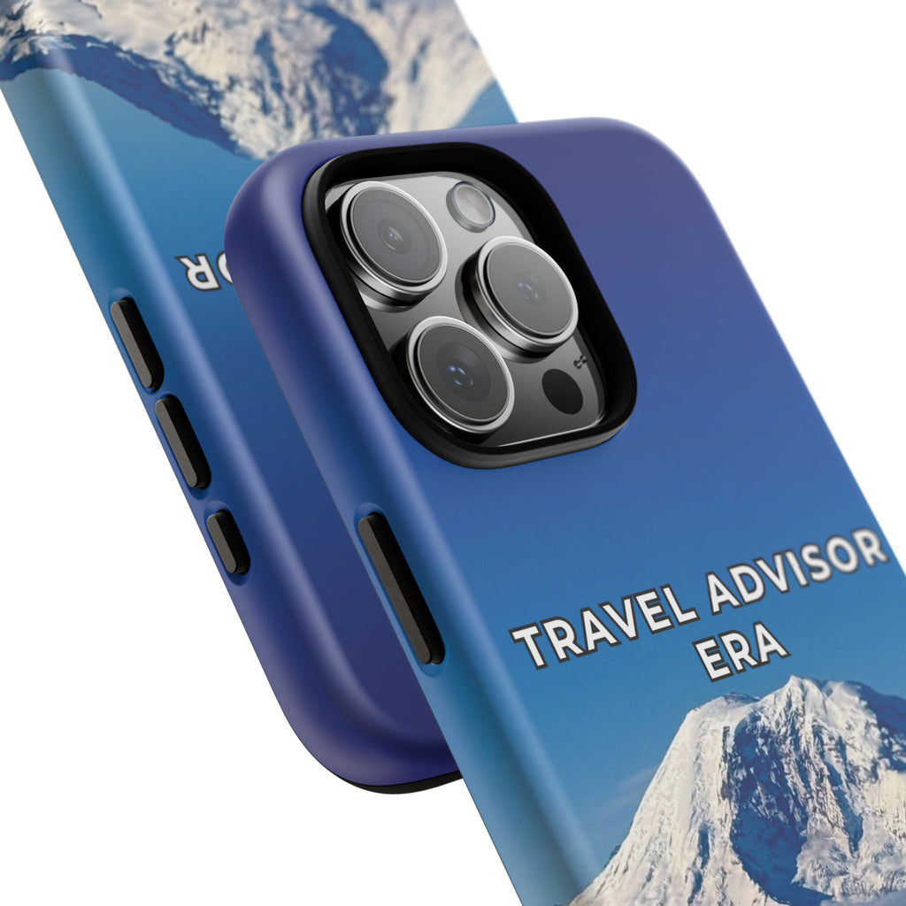 Travel Advisor Mountains Tough Phone Case | Travel Agent Gift | Vacation Planner Phone Case | Travel Industry Accessory
