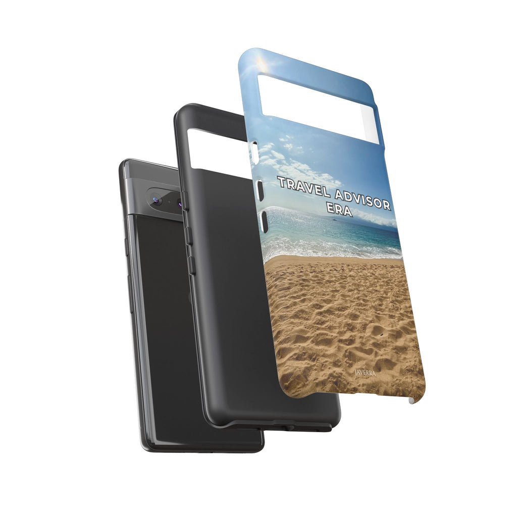 Travel Advisor Ocean Front Tough Phone Case | Travel Agent Gift | Vacation Planner Phone Case | Travel Industry Accessory