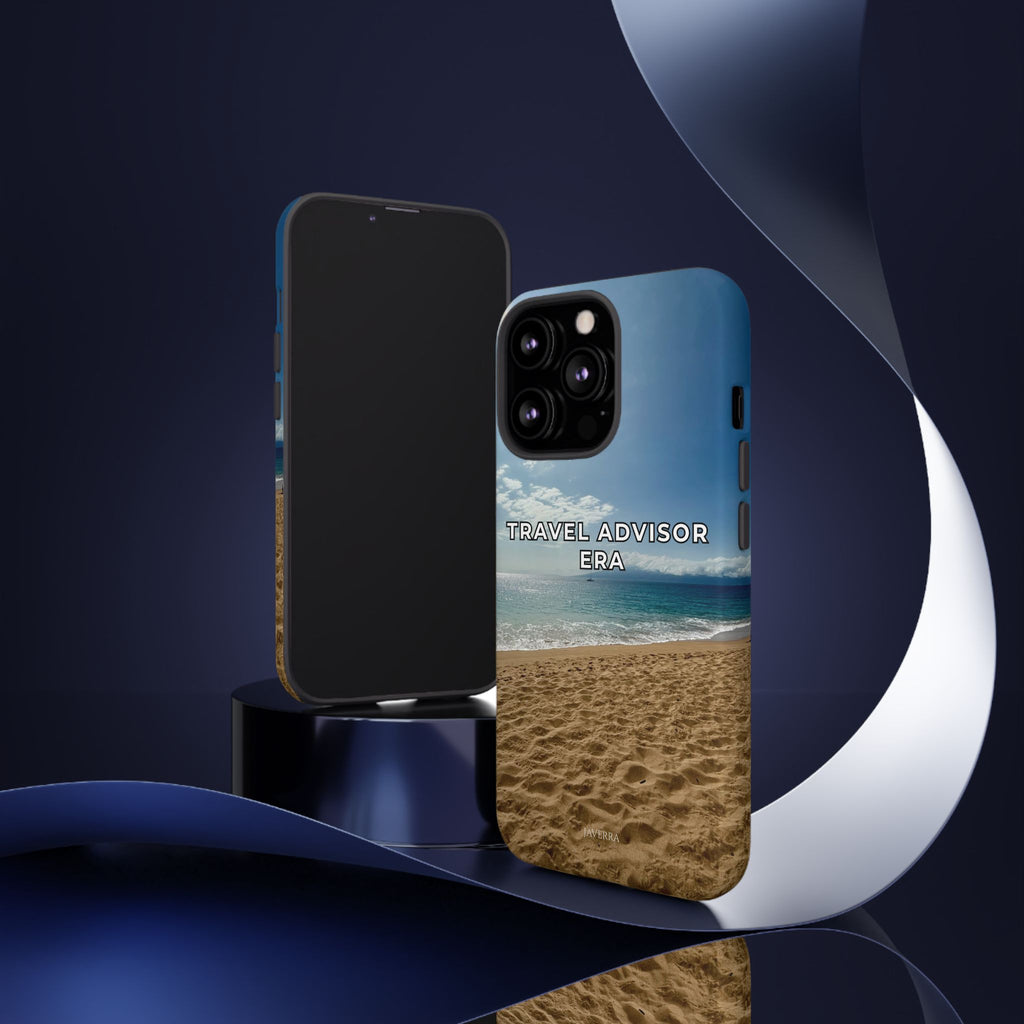 Travel Advisor Ocean Front Tough Phone Case | Travel Agent Gift | Vacation Planner Phone Case | Travel Industry Accessory