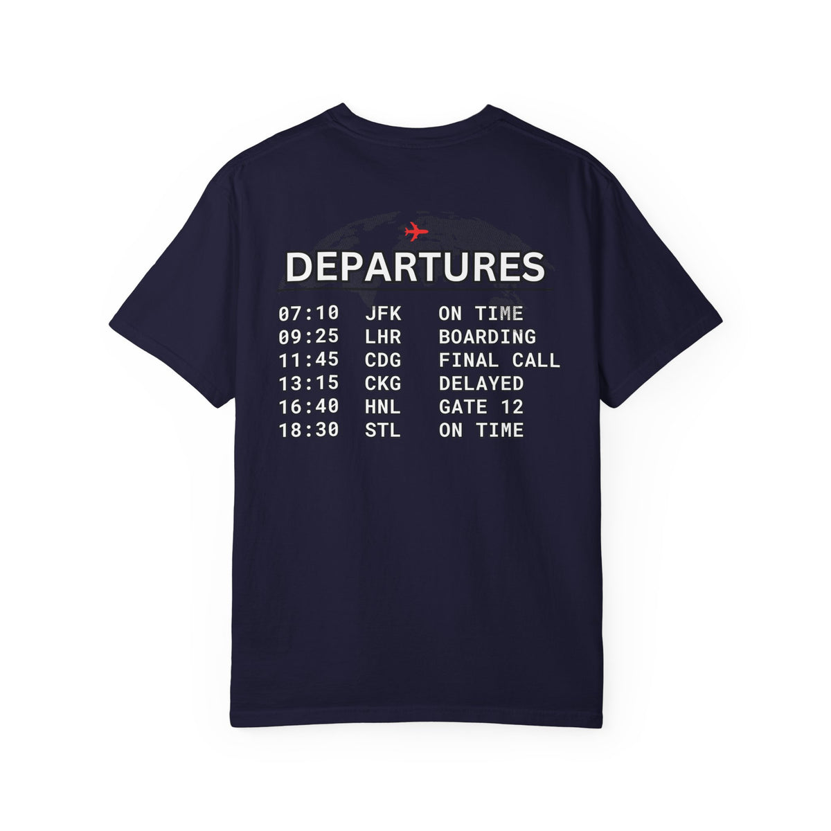 Unisex Garment-Dyed T-Shirt | Fluent in English & IATA Travel Professional Shirt | Travel Advisor Apparel