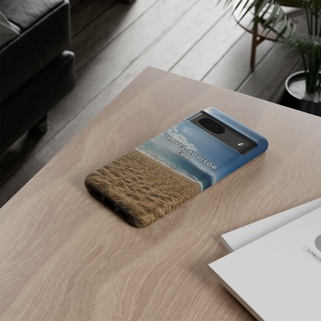 Travel Advisor Ocean Front Tough Phone Case | Travel Agent Gift | Vacation Planner Phone Case | Travel Industry Accessory