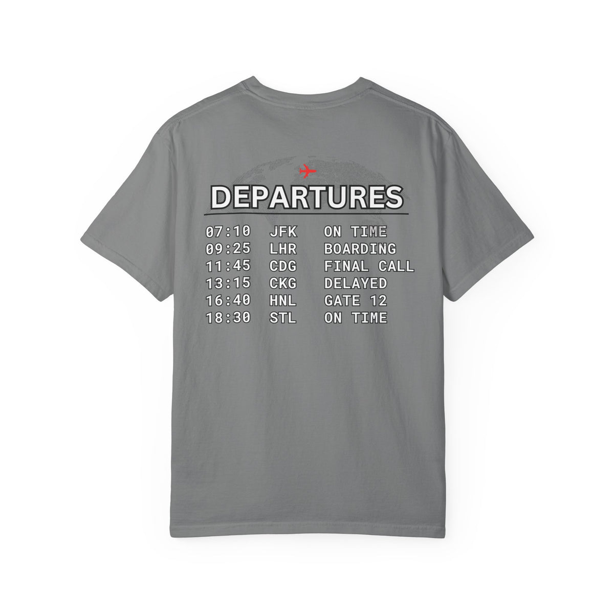 Unisex Garment-Dyed T-Shirt | Fluent in English & IATA Travel Professional Shirt | Travel Advisor Apparel