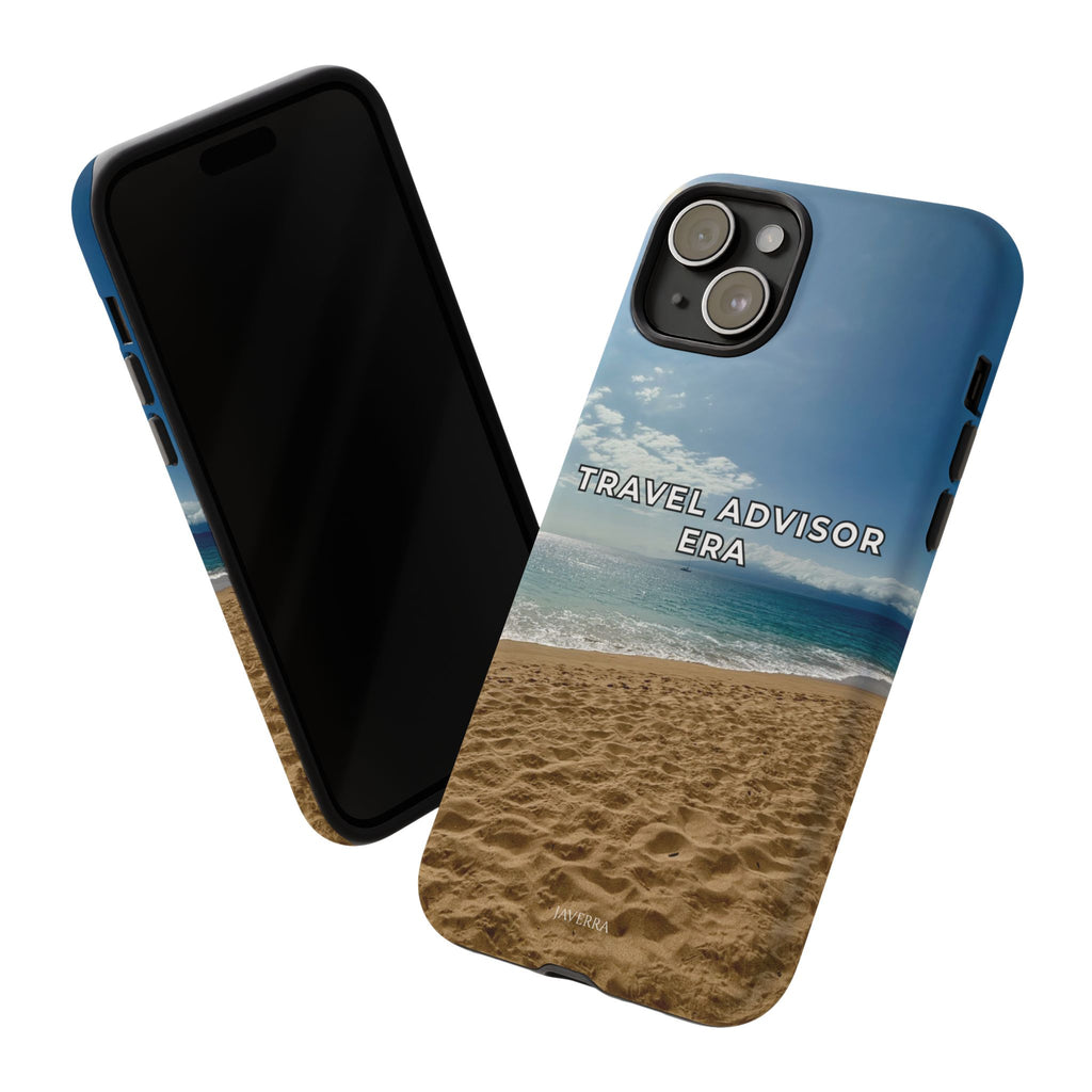 Travel Advisor Ocean Front Tough Phone Case | Travel Agent Gift | Vacation Planner Phone Case | Travel Industry Accessory