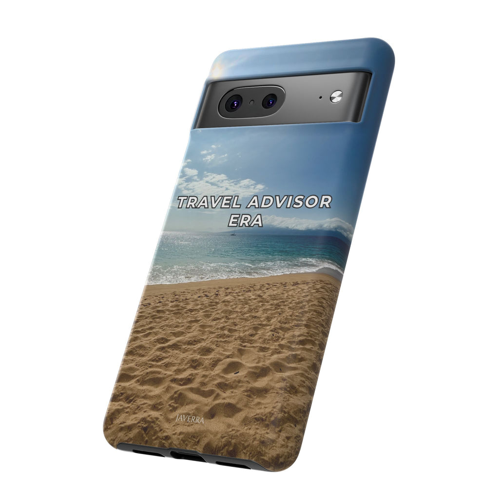 Travel Advisor Ocean Front Tough Phone Case | Travel Agent Gift | Vacation Planner Phone Case | Travel Industry Accessory
