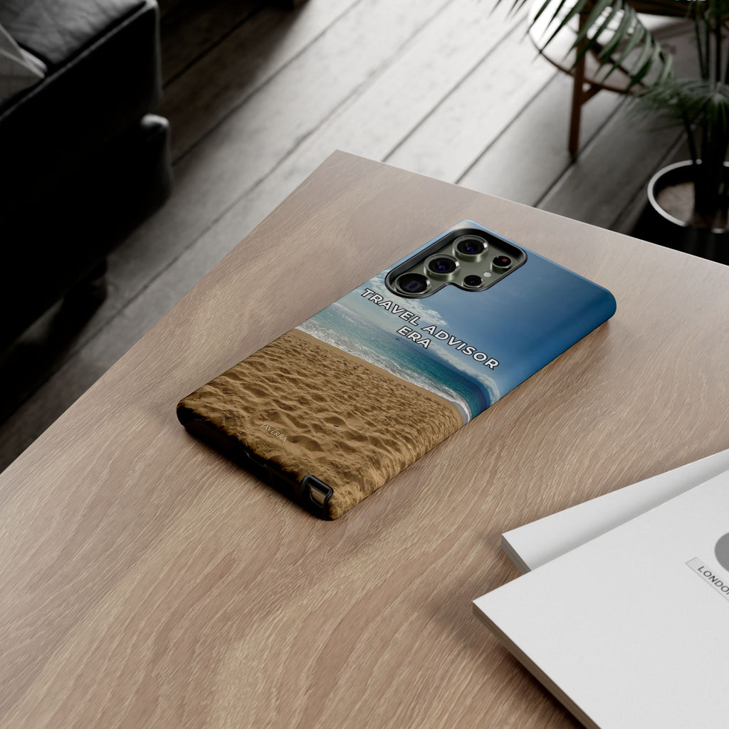 Travel Advisor Ocean Front Tough Phone Case | Travel Agent Gift | Vacation Planner Phone Case | Travel Industry Accessory