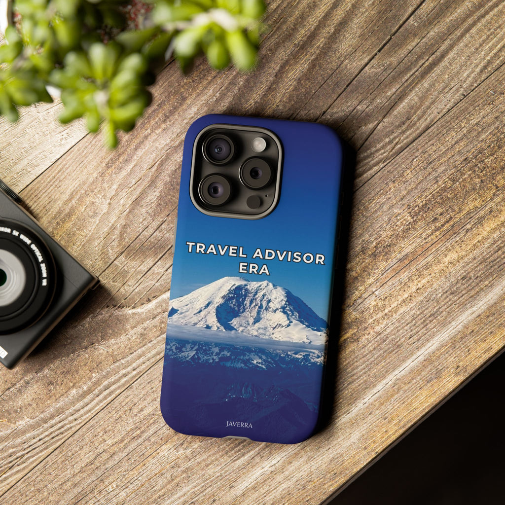 Travel Advisor Mountains Tough Phone Case | Travel Agent Gift | Vacation Planner Phone Case | Travel Industry Accessory