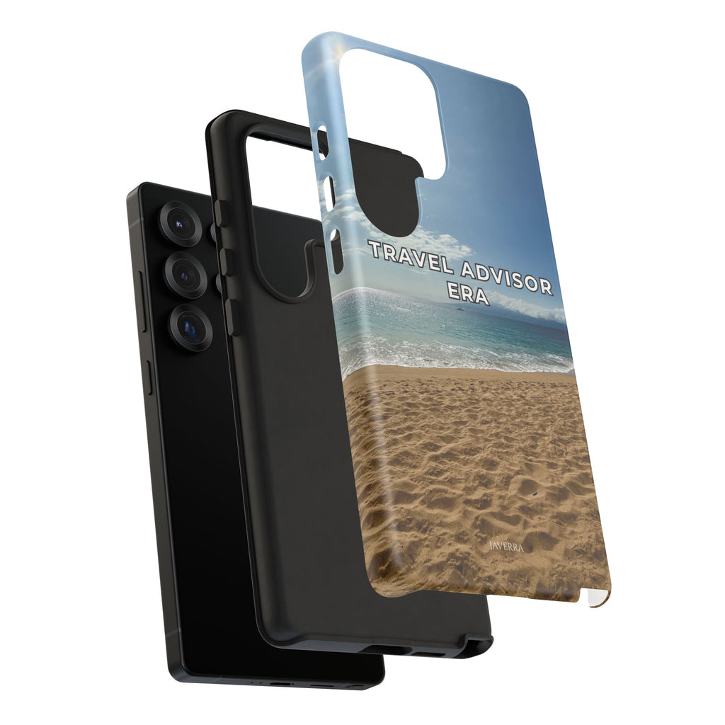 Travel Advisor Ocean Front Tough Phone Case | Travel Agent Gift | Vacation Planner Phone Case | Travel Industry Accessory