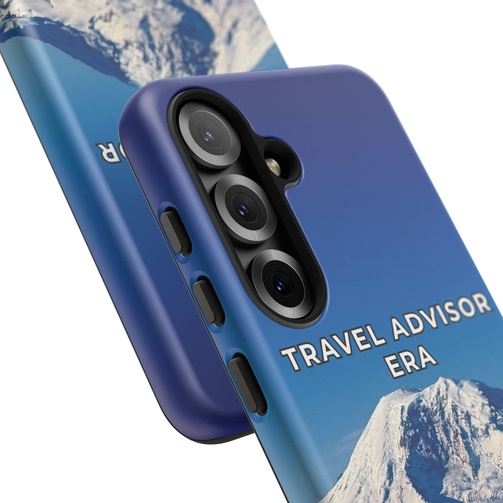 Travel Advisor Mountains Tough Phone Case | Travel Agent Gift | Vacation Planner Phone Case | Travel Industry Accessory