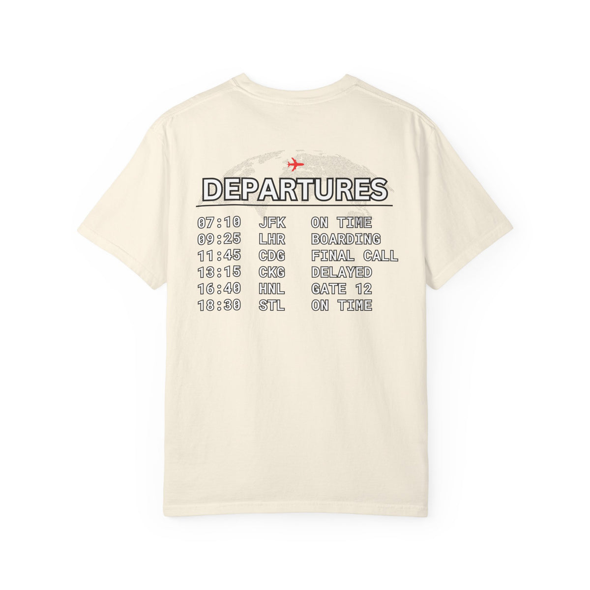 Unisex Garment-Dyed T-Shirt | Fluent in English & IATA Travel Professional Shirt | Travel Advisor Apparel