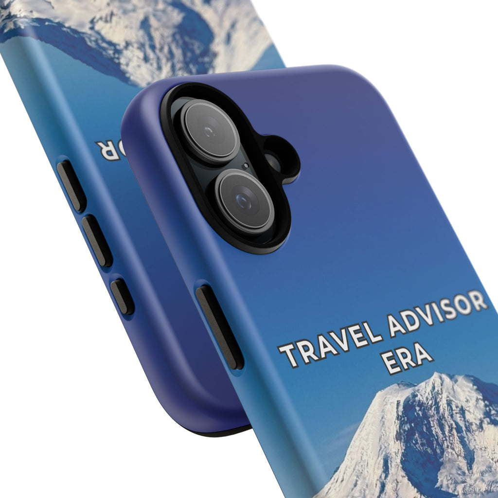 Travel Advisor Mountains Tough Phone Case | Travel Agent Gift | Vacation Planner Phone Case | Travel Industry Accessory