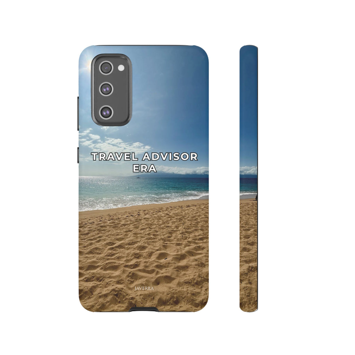 Travel Advisor Ocean Front Tough Phone Case | Travel Agent Gift | Vacation Planner Phone Case | Travel Industry Accessory