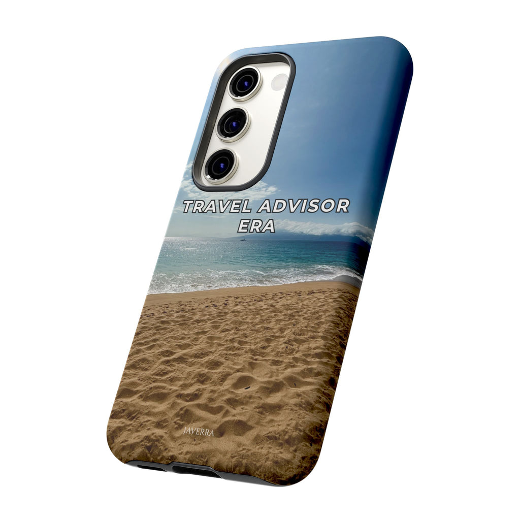 Travel Advisor Ocean Front Tough Phone Case | Travel Agent Gift | Vacation Planner Phone Case | Travel Industry Accessory