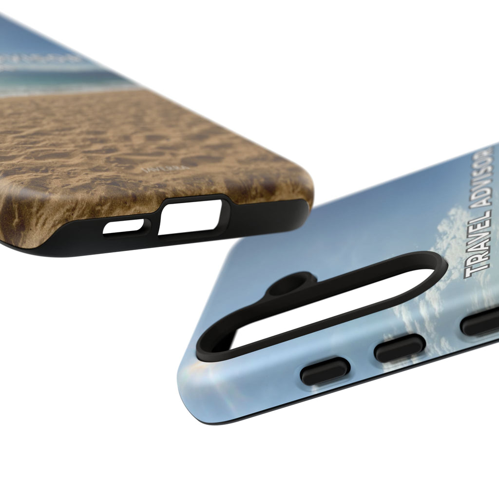 Travel Advisor Ocean Front Tough Phone Case | Travel Agent Gift | Vacation Planner Phone Case | Travel Industry Accessory