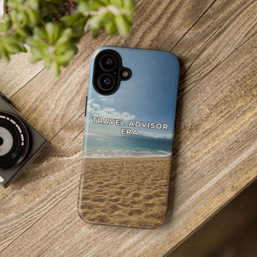 Travel Advisor Ocean Front Tough Phone Case | Travel Agent Gift | Vacation Planner Phone Case | Travel Industry Accessory