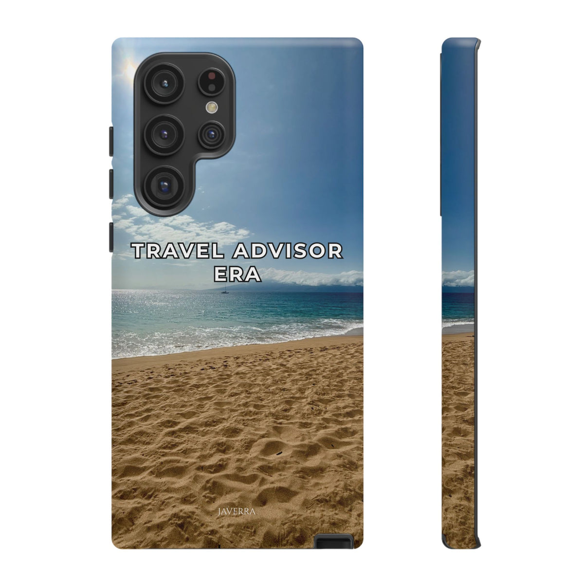 Travel Advisor Ocean Front Tough Phone Case | Travel Agent Gift | Vacation Planner Phone Case | Travel Industry Accessory