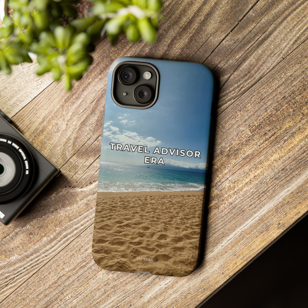 Travel Advisor Ocean Front Tough Phone Case | Travel Agent Gift | Vacation Planner Phone Case | Travel Industry Accessory
