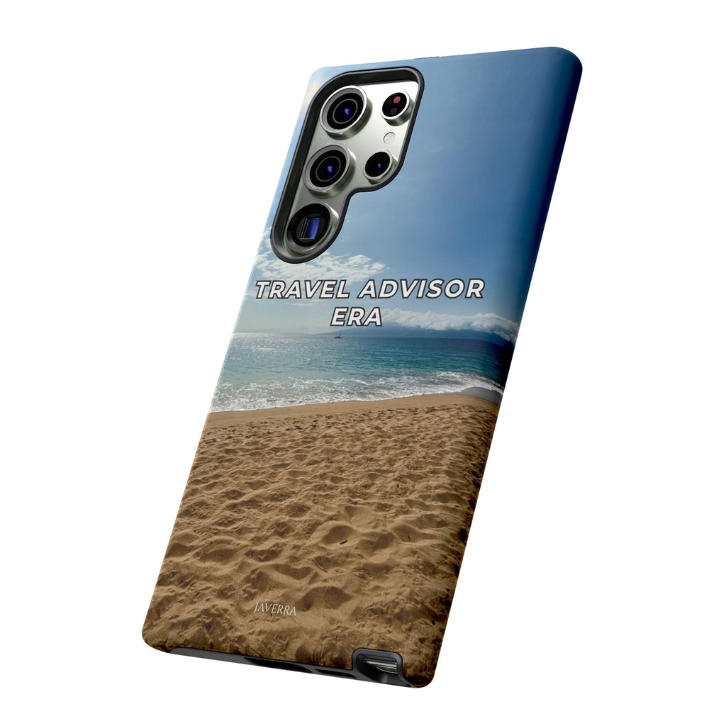Travel Advisor Ocean Front Tough Phone Case | Travel Agent Gift | Vacation Planner Phone Case | Travel Industry Accessory