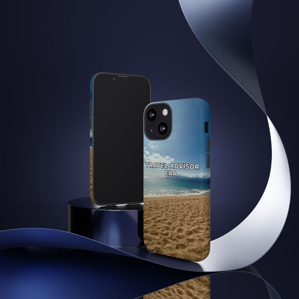 Travel Advisor Ocean Front Tough Phone Case | Travel Agent Gift | Vacation Planner Phone Case | Travel Industry Accessory