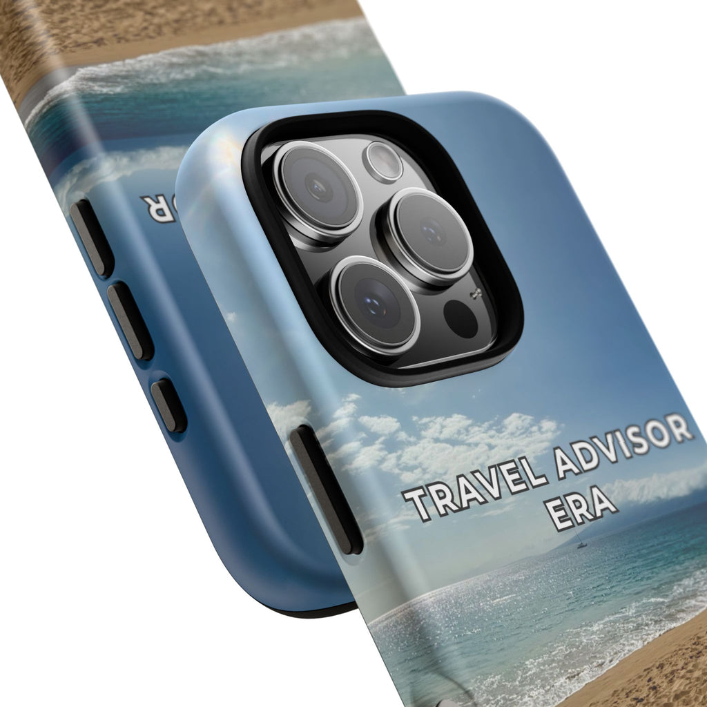 Travel Advisor Ocean Front Tough Phone Case | Travel Agent Gift | Vacation Planner Phone Case | Travel Industry Accessory