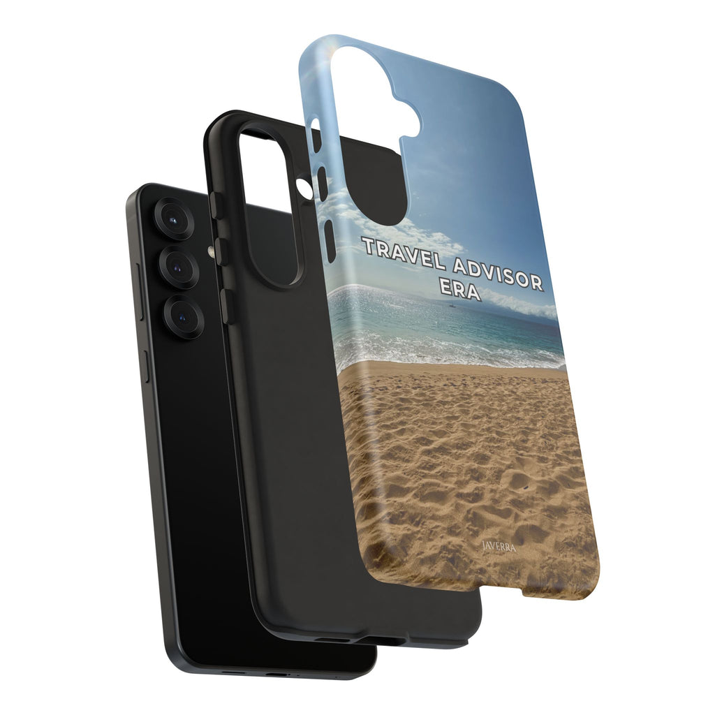 Travel Advisor Ocean Front Tough Phone Case | Travel Agent Gift | Vacation Planner Phone Case | Travel Industry Accessory