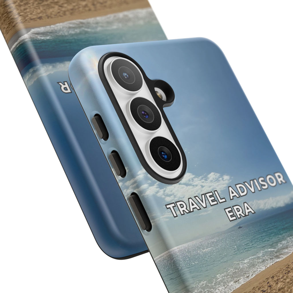 Travel Advisor Ocean Front Tough Phone Case | Travel Agent Gift | Vacation Planner Phone Case | Travel Industry Accessory