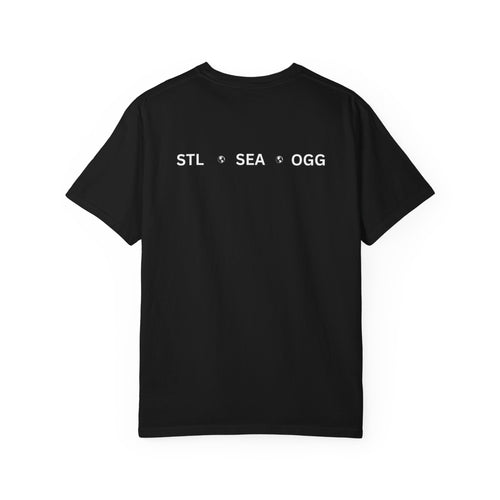 My Office Has Runways Unisex Garment-Dyed T-Shirt | Travel Advisor Graphic Tee