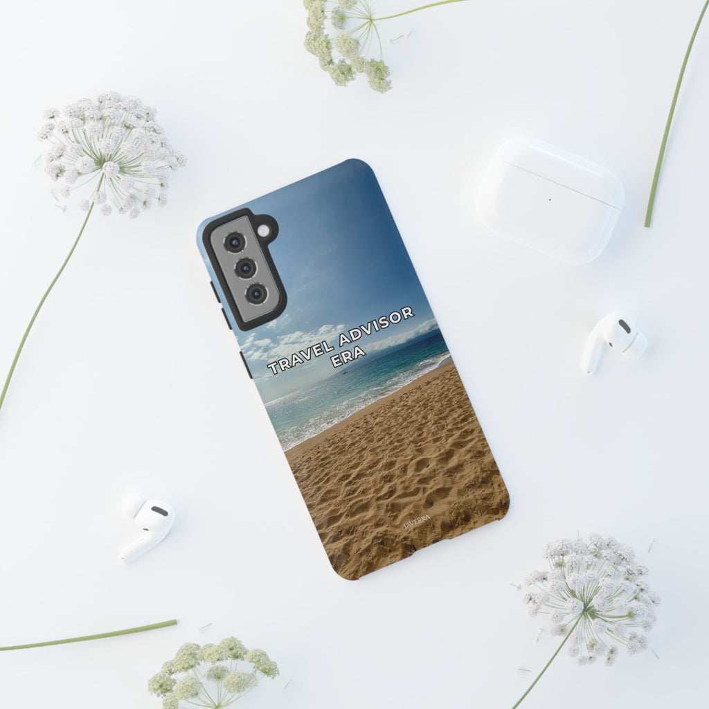 Travel Advisor Ocean Front Tough Phone Case | Travel Agent Gift | Vacation Planner Phone Case | Travel Industry Accessory