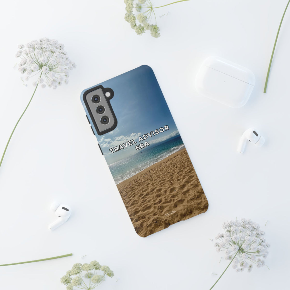 Travel Advisor Ocean Front Tough Phone Case | Travel Agent Gift | Vacation Planner Phone Case | Travel Industry Accessory