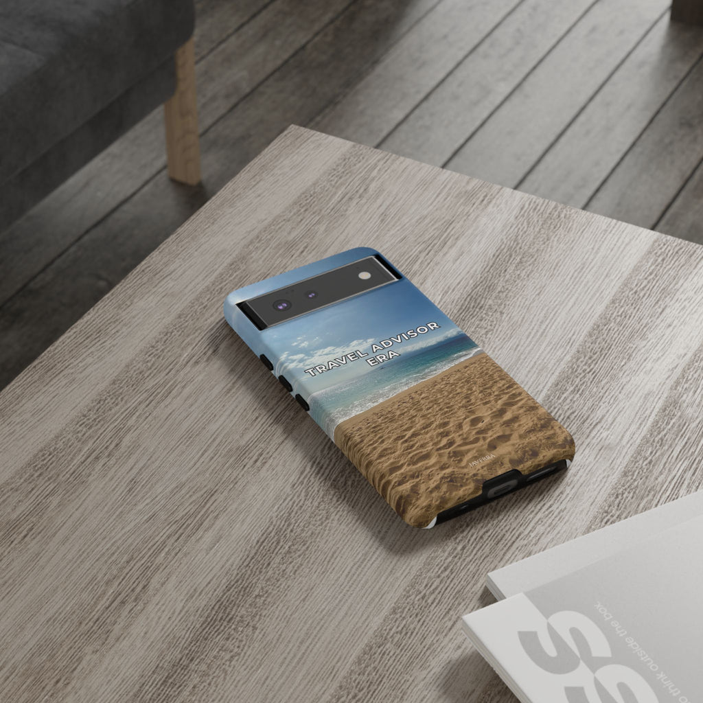 Travel Advisor Ocean Front Tough Phone Case | Travel Agent Gift | Vacation Planner Phone Case | Travel Industry Accessory