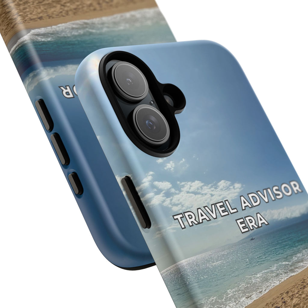 Travel Advisor Ocean Front Tough Phone Case | Travel Agent Gift | Vacation Planner Phone Case | Travel Industry Accessory